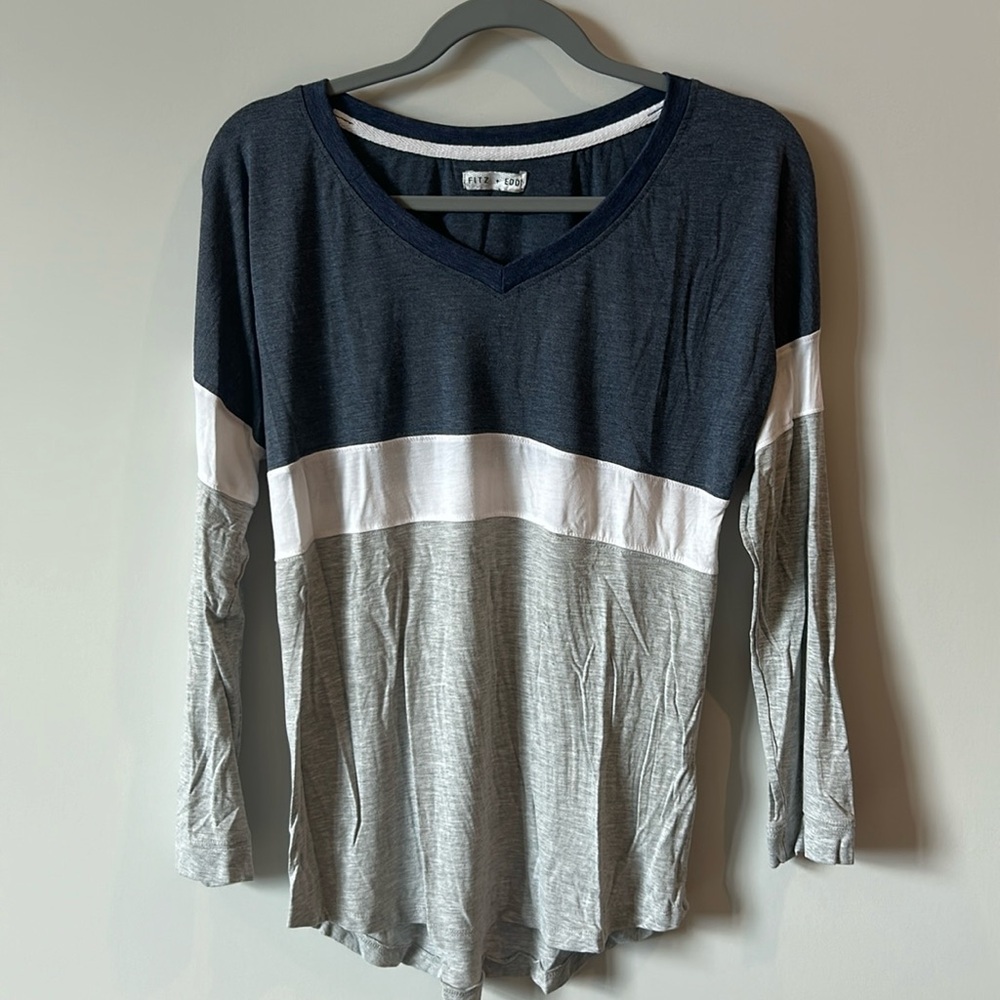 Long Sleeve Block shirt